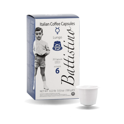 Battistino Lungo - 20 kohvikapslit NESPRESSO*