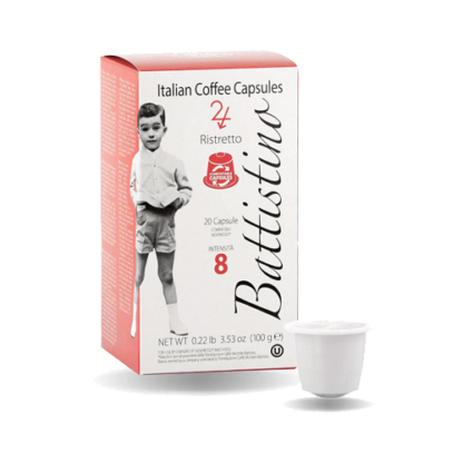 Battistino Ristretto - 20 kohvikapslit NESPRESSO*